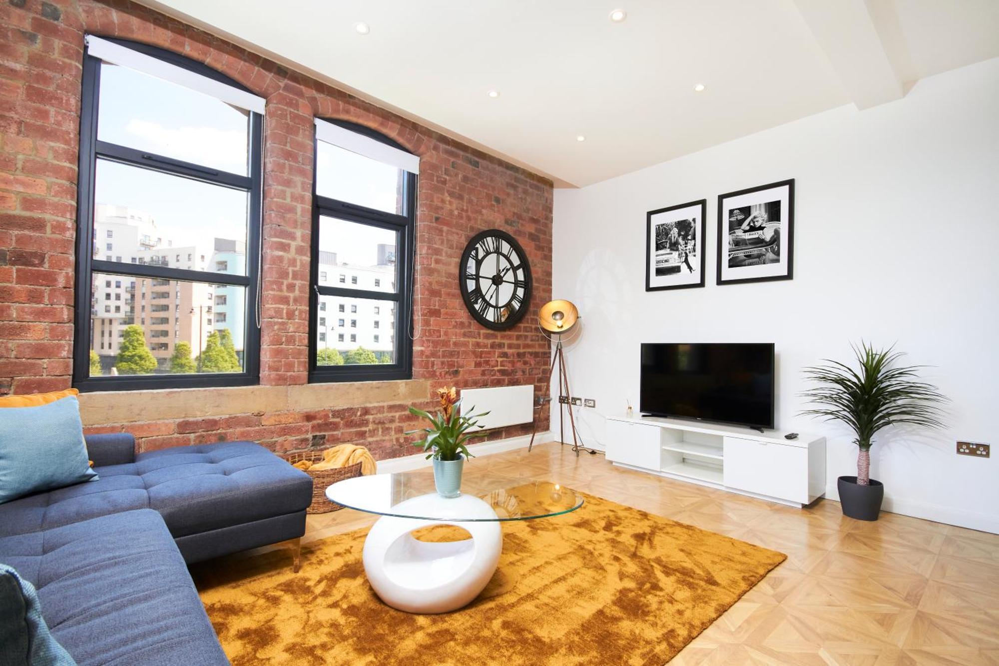 Sleek New York Style In Leeds Apartment Leeds (West Yorkshire)